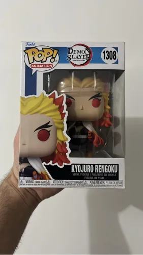 Funko Kyojuro Rengoku 1308 Demon Slayer Original e com caixa