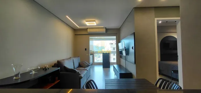 Apartamento 2 suítes, varanda gourmet churrasqueira a carvão, Canto do Forte/PG