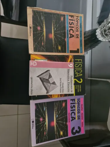 Combo Tópicos da Física 1, 2 e 3 e FME 9
