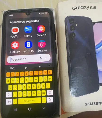 Vendo barato!!! Samsung A15 em perfeito estado!!!