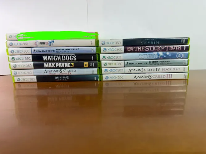 13 jogos Xbox 360 em ótimo estado (+4 jogos de brinde com caixa avariada)