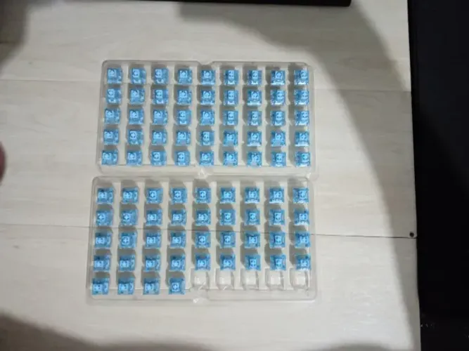 Switch Akko Creamy Blue Pro V3 Tátil para Teclado Mecânico