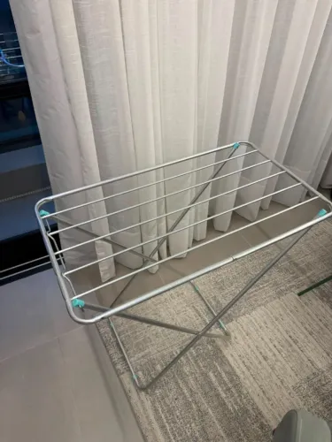 Varal de chão inoxidável
