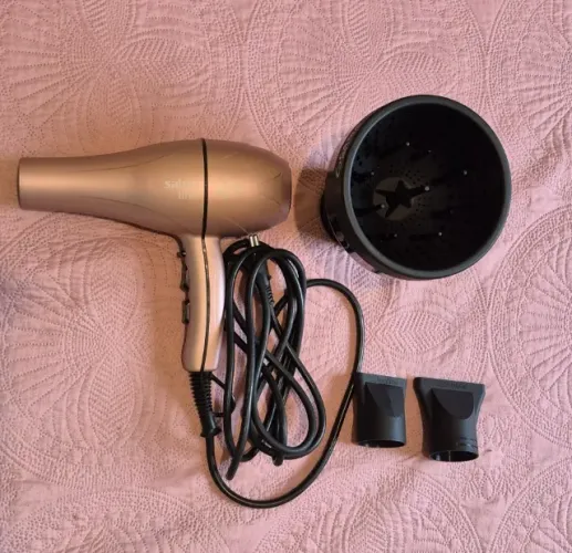 Secador Profissional Salon Line Lyra 2150W 127V + Difusor - Pouco Uso!