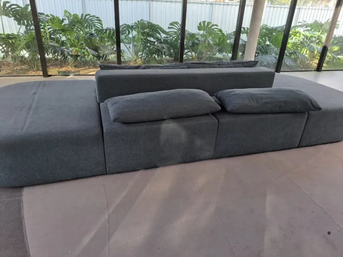 Sofá ilha modulado
