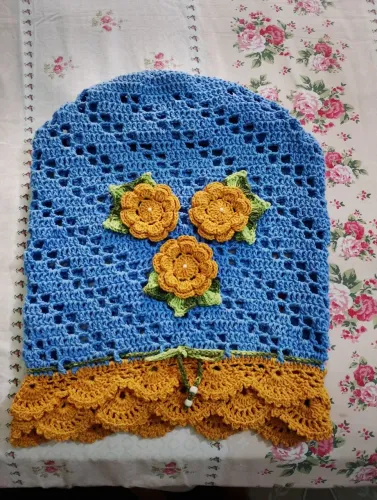 Capa galão de água crochê