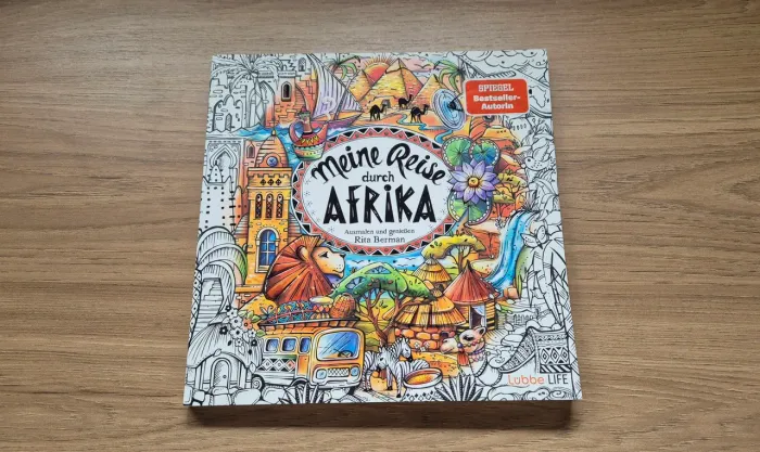 Livro de Colorir Afrika Rita Berman