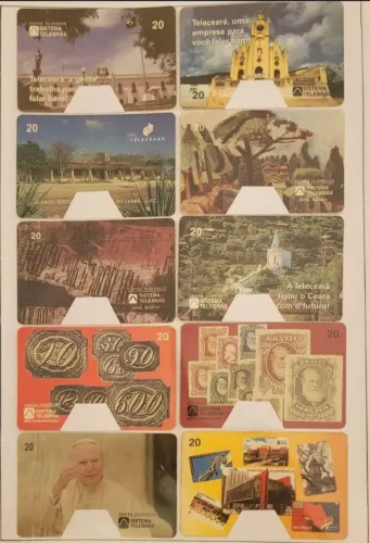 Coleção de Cartões Telefônicos (285)