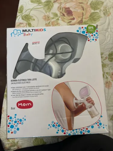 Bomba elétrica tira leite 