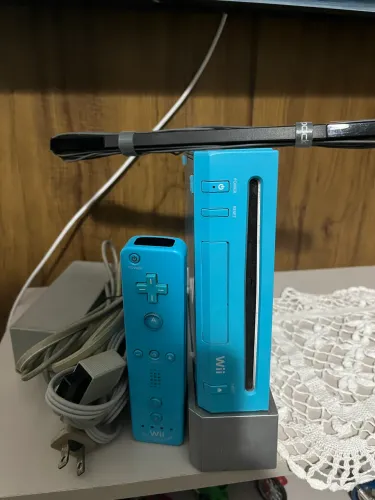 Nintendo Wii Azul Raro Colecionador