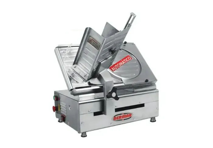 Cortador De Frios Automático Bermar Inox Lâmi. 300mm Bm18 Cinza 127/220v