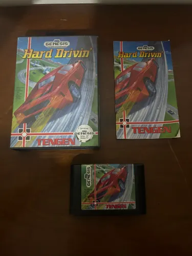 Hard Drivin Mega Drive
