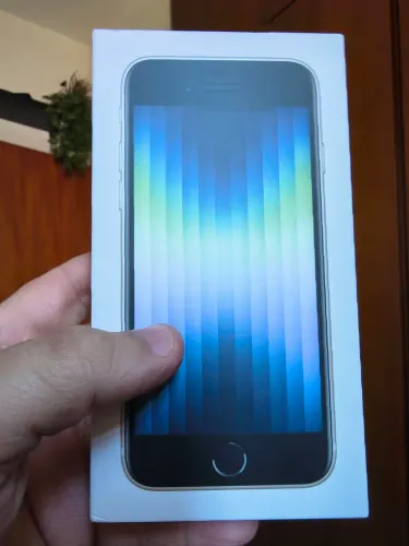 iPhone SE 3 geração branco 64gb Novo Lacrado