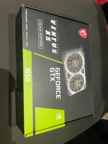 Placa de vídeo Nvidia gtx1650 MSI Ventus xs OC edition 4GB