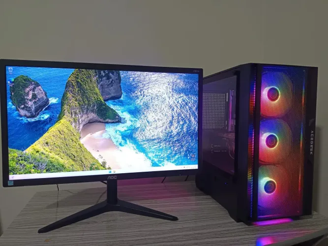 Pc gamer com monitor