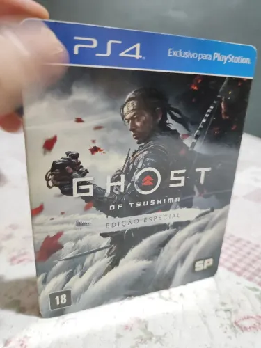 Ghost of Tsushima Edição Especial PS4 - Steelbook