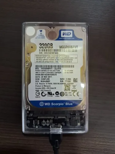 HD Externo 320GB Pc Xbox Playstation