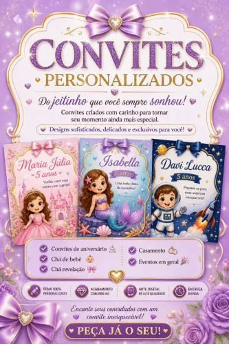 Convites Personalizados 
