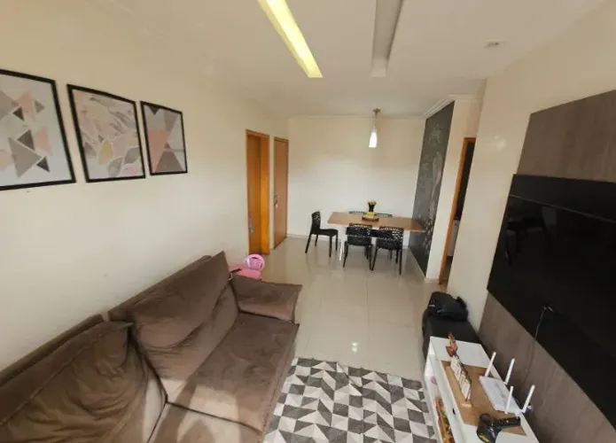 QNC 1 Lindo apartamento 2 quartos 1 suite, lazer completo 60mts!