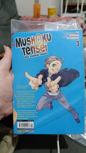 Mushoku Tensei Uma Segunda chance mangá Vol. 1, 2, e 3