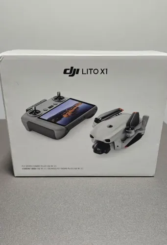 Lançamento dji lito x1 combo flymore plus controle com tela novo lacrado 