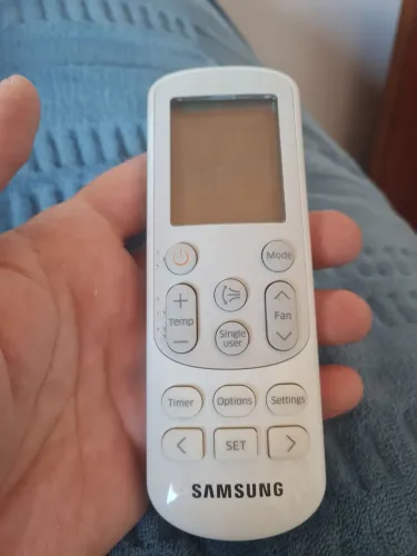 Controle ar sansung