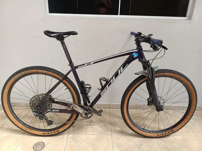 Soul SL 929 Qd 19 - GX Completa 12v + RockShox Recon Trava Guidão + 4 Coroas + Tubeless |