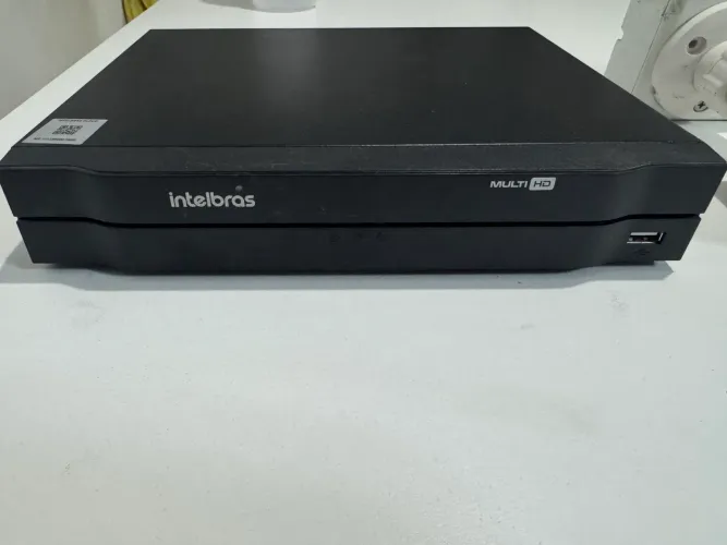 DVR Multi HD MHDX1108 Intelbras + 03 Câmeras Bullet 1080p Infra + Conectores