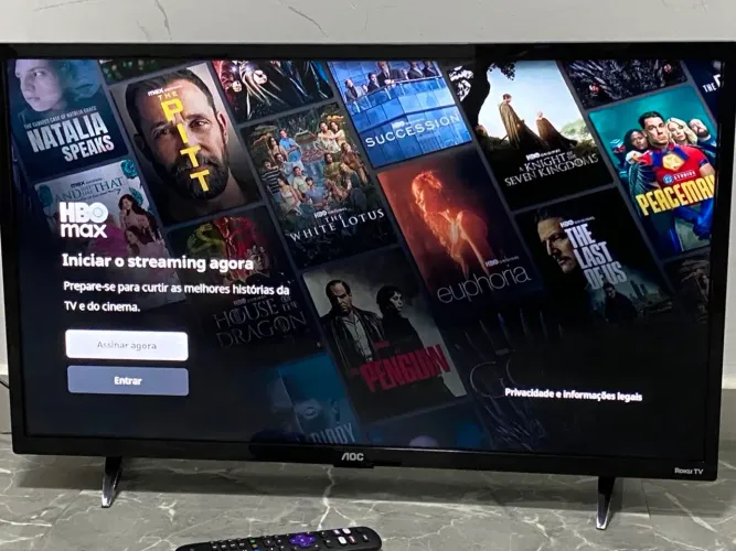 TV Smart 32 Polegadas AOC Roku