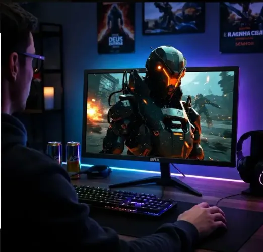 Monitor 23 Polegadas Full Hd Led Hdmi Vga Pc Jogo Trabalho