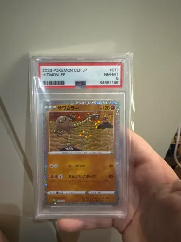Carta Hitmonlee Pokémon PSA 8