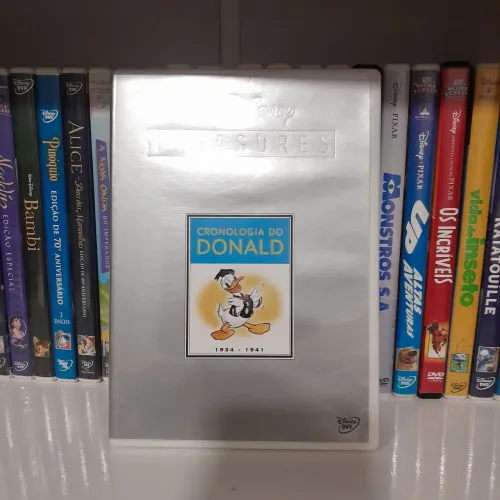 Dvd disney treasures pato donald