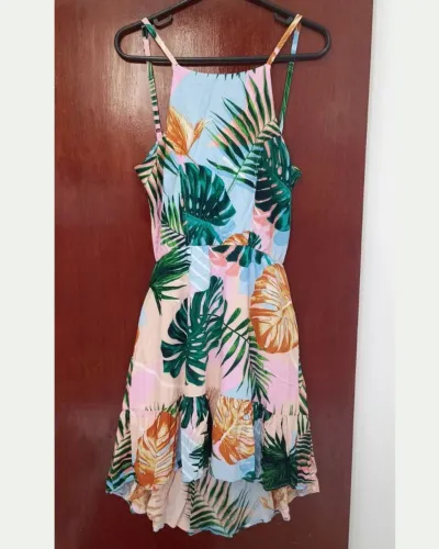 Vestido Folhas