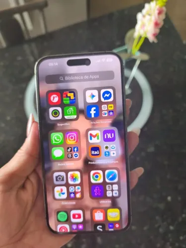 Vendo IPHONE 14 Pro Max, 128GB, Roxo, tudo original, mais caixa, nunca trocado.