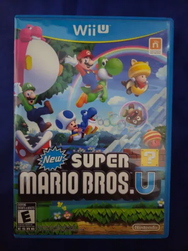 Jogo WII-U New Super Mario Bros.U