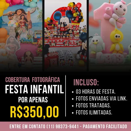 Fotografia Festa Infantil
