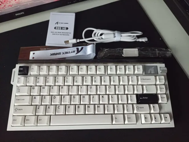 Teclado attack shark R85HE magnético novo / Pronta entrega