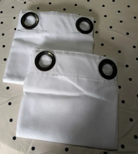 Cortinas microfibra premium com ilhós 3.00 L × 2.20 Alt. Novas