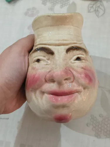 jarra toby jug sarreguemines vintage