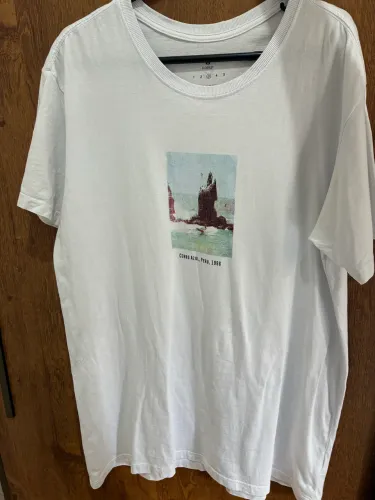 Camiseta florest branca