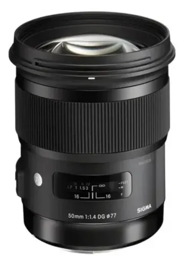 Lente Sigma ART 50mm f1.4 Mount F (Nikon)