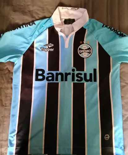 Camisa do Grêmio relíquia Kleber Gladiador