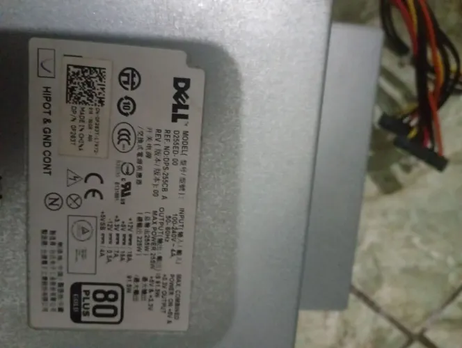 Fonte Pc desktop dell