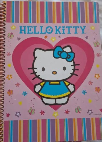 Caderno Hello Kitty