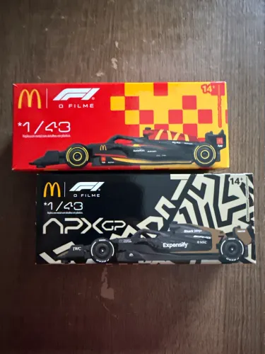 Coleção de carrinho do Mc Donalds fórmula 1,LEIA A DESCRIÇÃO.