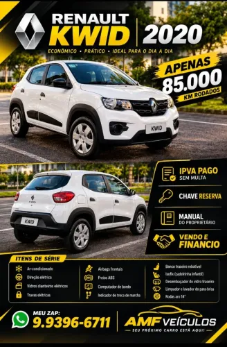 Renault Kwid Outsider 1.0 Flex 12V 5P Mec. 2020