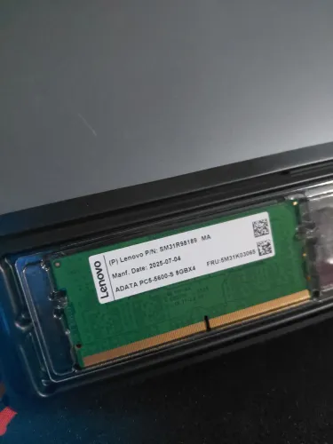 MEMÓRIA RAM NOTEBOOK 8GB DDR5 LENOVO