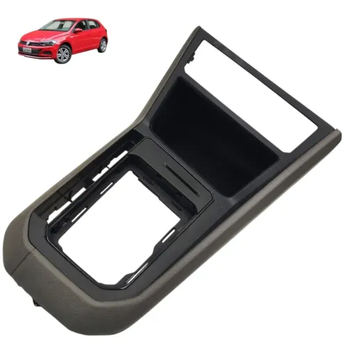 Moldura console central vw polo msi 2018 2019 2020 2021
