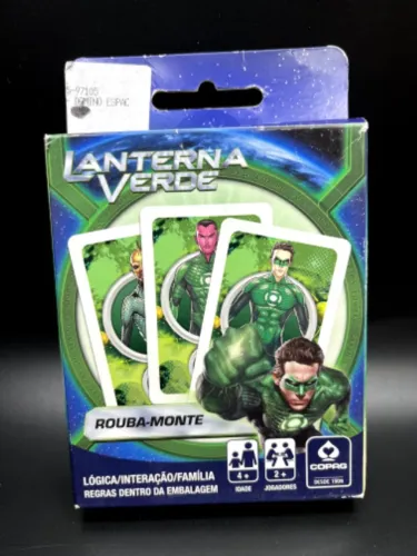 JOGO ROUBA MONTE DC LANTERNA VERDE