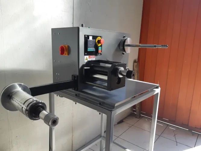 Rebobinadeira de 160 mm